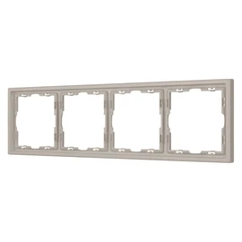 Фото #1 товара Рамка пластиковая FRM-NOBE-SFPL-4-CA (Arlight, Кашемир)