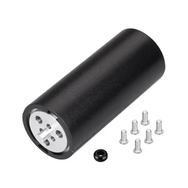 Фото #1 товара Соединитель профиля ROUND-D36-360-180 BLACK (Arlight, Алюминий)