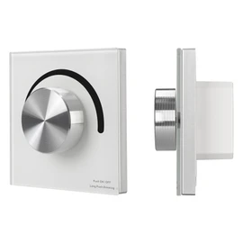 Фото #1 товара INTELLIGENT ARLIGHT Роторная панель SMART-TRIAC-601-31-DIM-IN White (230V, 1.5A, 2.4G) (IARL, IP20 Пластик, 5 лет)