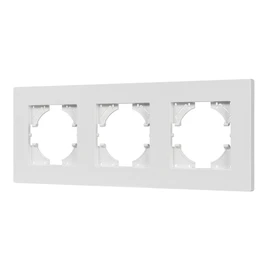 Фото #1 товара Рамка пластиковая FRM-PERIO-PL-3-WH (Arlight, -)