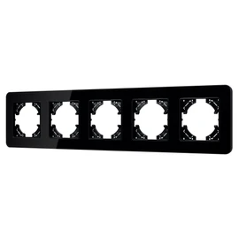 Фото #1 товара Рамка стеклянная FRM-OMALI-GS-5-BK (Arlight, -)