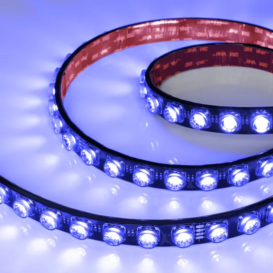 Фото #4 товара Светодиодная лента герметичная FLT-PS-S42-BLACK-23mm 24V RGB (21 W/m, IP67, 15deg, 5m) (Arlight, -)