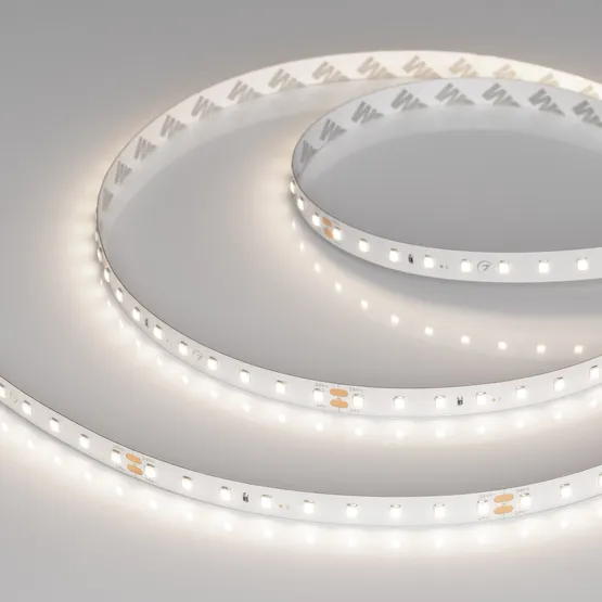 Фото #2 товара Светодиодная лента RT-A90-10mm 24V Day4000 (4.8 W/m, IP20, 2835, 5m) (Arlight, высок.эфф.200 лм/Вт)