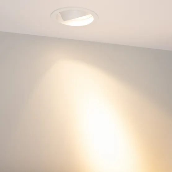 Фото #2 товара Светильник MS-VORTEX-BUILT-R135-30W Warm3000 (WH-WH, 17 deg, 230V) (Arlight, IP20 Металл, 5 лет)