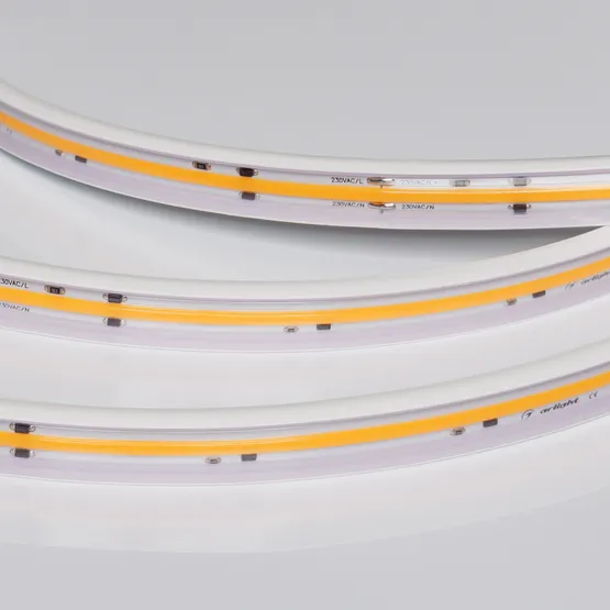 Фото #2 товара Светодиодная лента герметичная ARL-PV-X720-15mm 230V Warm2700 (14 W/m, IP65, 50m) (Arlight, -)