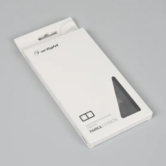 Фото #4 товара Рамка алюминиевая FRM-AKIRY-SFAL-2-BK (Arlight, -)