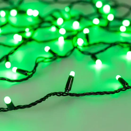 Фото #4 товара Светодиодная гирлянда ARD-STRING-CLASSIC-20000-BLACK-200LED-MILK-SYNC RGB (230V, 13W) (Ardecoled, IP65)