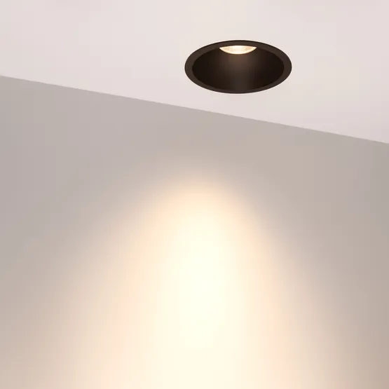 Фото #4 товара Светильник MS-HARBOR-R123-20W Warm3000 (BK, 36 deg, 230V) (Arlight, IP20 Металл, 5 лет)