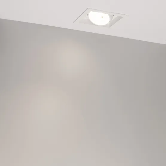 Фото #2 товара Светильник MS-VORTEX-BUILT-S140x140-30W Day4000 (WH-WH, 17 deg, 230V) (Arlight, IP20 Металл, 5 лет)