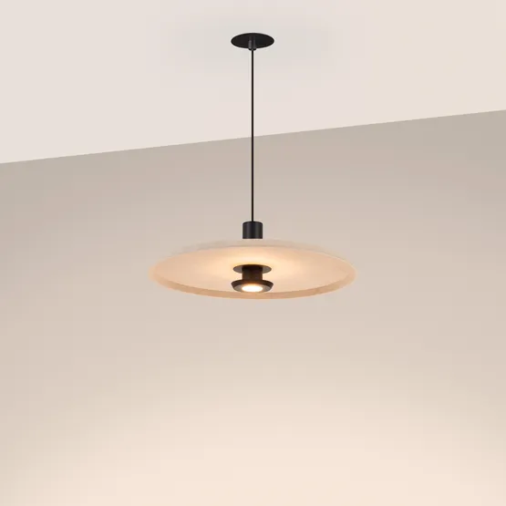 Фото #4 товара Светильник SP-KOTARO-R450-12W Warm3000 (BG-BG, 36 deg, 230V, TRIAC) (Arlight, IP20)