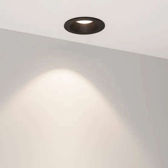 Фото #2 товара Светильник MS-ATOLL-BUILT-R86-10W Day4000 (BK, 36 deg, 230V) (Arlight, IP54 Металл, 5 лет)