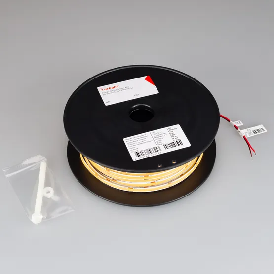 Фото #3 товара Светодиодная лента COB-X320-8mm 48V White6000 (8 W/m, IP20, 50m PRO REEL) (Arlight, -)