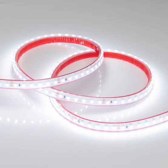 Фото #3 товара Светодиодная лента RTW 2-5000PS 24V White6000 2x (3528, 600 LED, LUX) (Arlight, 9.6 Вт/м, IP67)