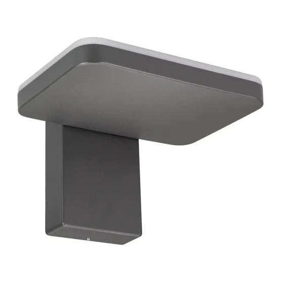 Фото #3 товара Светильник LGD-TENT-WALL-9W Warm3000 (GR, 110 deg, 230V) (Arlight, IP65 Металл, 3 года)