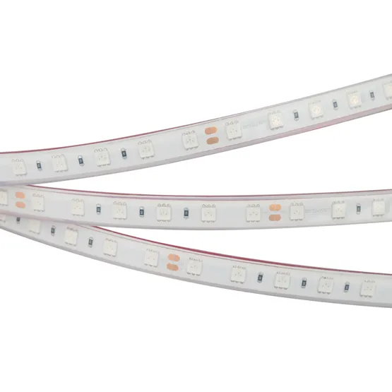 Фото #3 товара Светодиодная лента герметичная RTW-PFS-B60-13mm 24V Blue (14.4 W/m, IP68, 5060, 5m) (Arlight, 14.4 Вт/м, IP68)