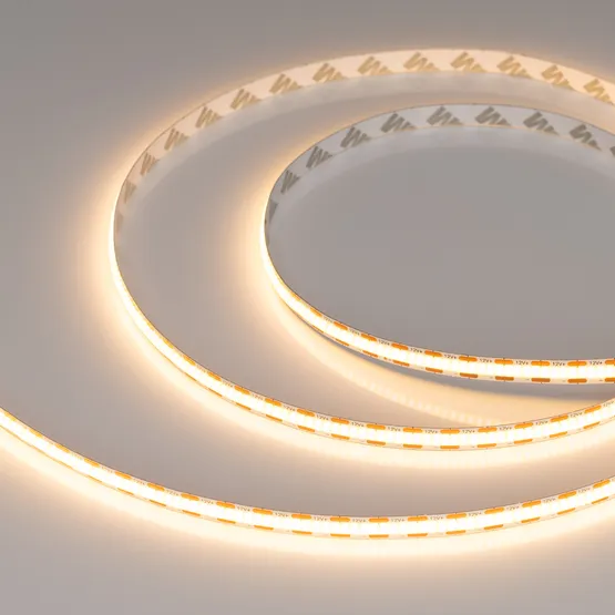 Фото #4 товара Светодиодная лента COB-X400-8mm 12V Warm2700 (9 W/m, IP20, CSP, 2.5m) (Arlight, -)