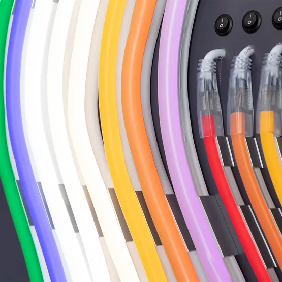 Фото #5 товара Стенд Гибкий Неон ARL-E11-1760x600mm (DB 3мм, пленка, подсветка) (Arlight, -)