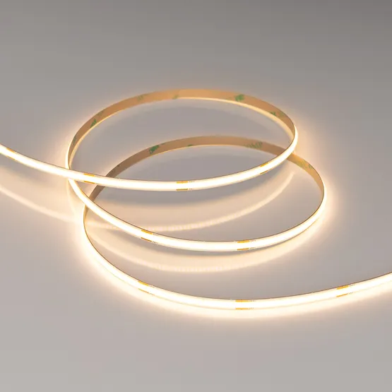 Фото #3 товара Светодиодная лента COB-X480-6mm 24V Warm2700 (6 W/m, IP20, CSP, 5m) (Arlight, -)