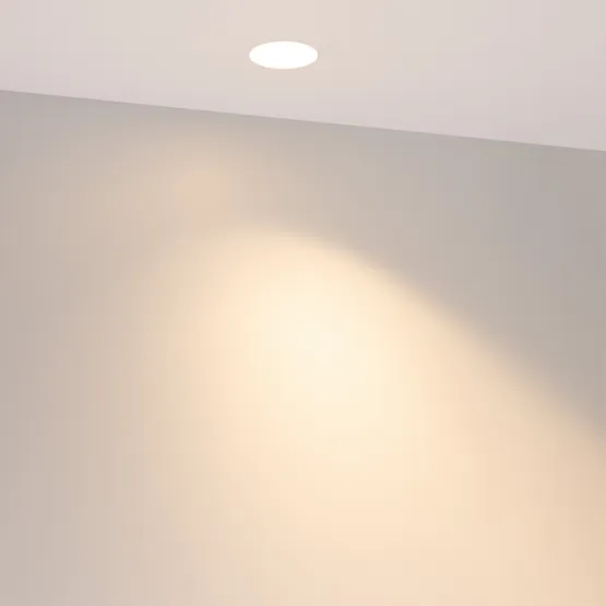 Фото #6 товара Светильник MS-ARADO-TRIMLESS-R65-9W Warm3000 (WH-WH, 55 deg, 230V) (Arlight, IP20 Металл, 5 лет)