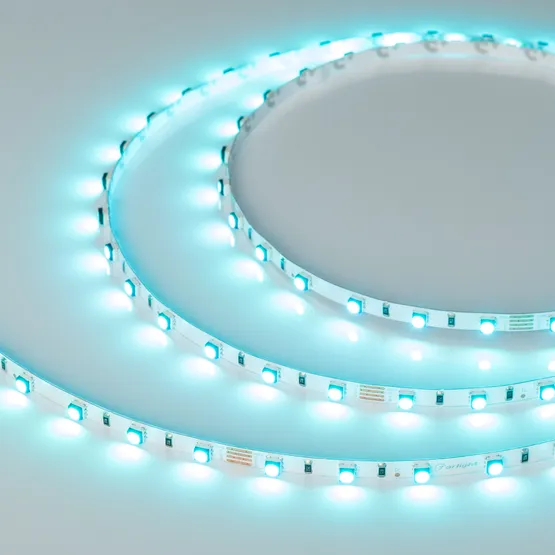 Фото #4 товара Светодиодная лента MINI-60-24V RGB 5mm (3535, 5m, LUX) (Arlight, 6 Вт/м, IP20)