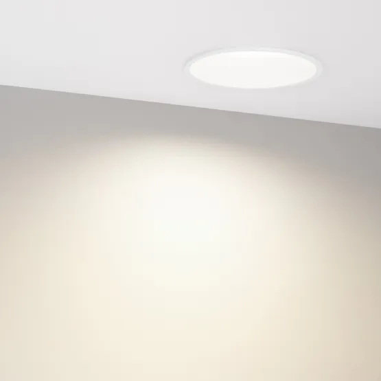 Фото #4 товара Светильник MS-BREEZE-BUILT-R125-16W Day4000 (WH, 90 deg, 230V) (Arlight, IP20 Металл, 3 года)