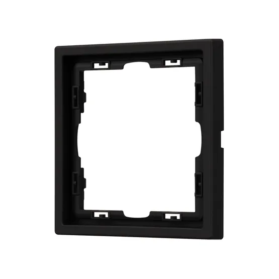 Фото #1 товара Рамка пластиковая FRM-NOBE-SFPL-1-BK (Arlight, Черный оникс)