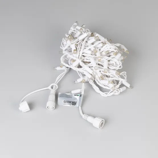 Фото #3 товара Светодиодная гирлянда ARD-STRING-CLASSIC-10000-WHITE-100LED-FLASH WHITE (230V, 7W) (Ardecoled, IP65)