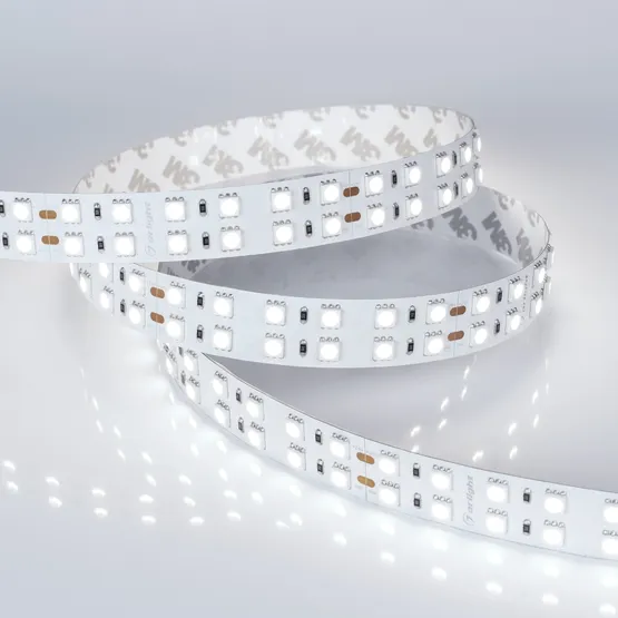 Фото #3 товара Светодиодная лента RT-B144-19mm 24V White6000 (34.4 W/m, IP20, 5060, 5m) (Arlight, Открытый)