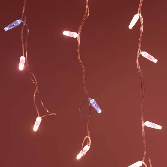 Фото #2 товара Светодиодная гирлянда ARD-EDGE-CLASSIC-2400x600-CLEAR-88LED-FLASH Rose Gold (230V, 6W) (Ardecoled, IP65)