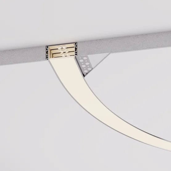 Фото #6 товара Профиль FANTOM-BENT-W49-SIDE-2000 ANOD (Arlight, Алюминий)