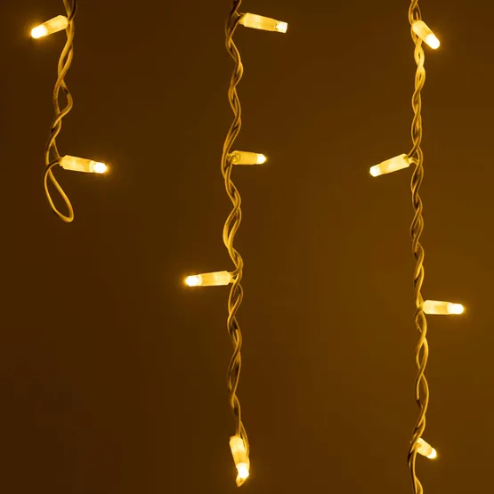 Фото #2 товара Светодиодная гирлянда ARD-EDGE-PRO-4000x600-WHITE-128LED-FLASH Warm/Warm (230V, 8W) (Ardecoled, IP65)