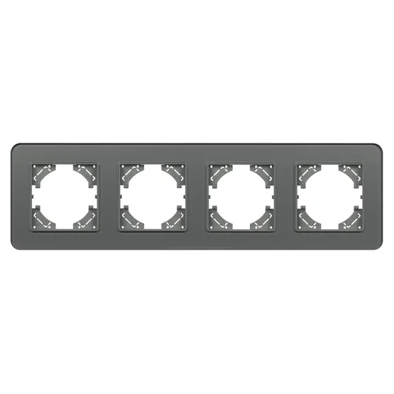 Фото #2 товара Рамка стеклянная FRM-OMALI-SFGS-4-GR (Arlight, -)