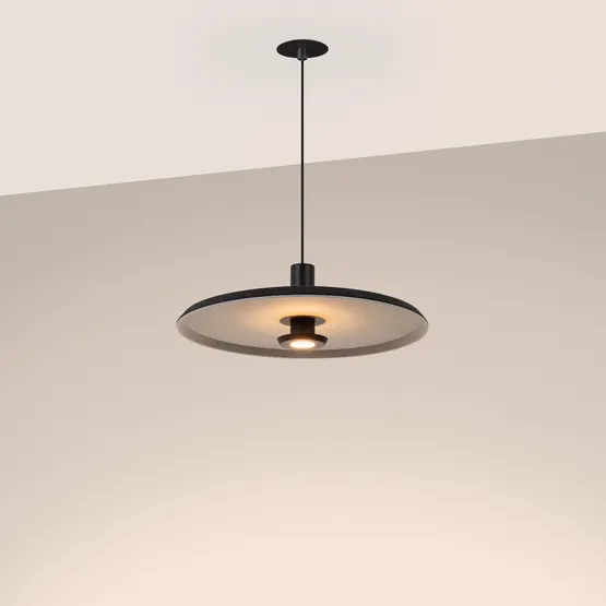 Фото #5 товара Светильник SP-KOTARO-R450-12W Warm3000 (BK-GR, 36 deg, 230V, TRIAC) (Arlight, IP20)