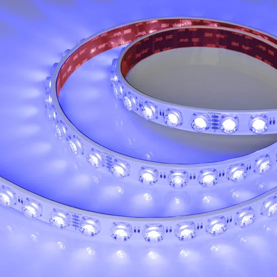 Фото #4 товара Светодиодная лента герметичная FLT-PS-S42-23mm 24V RGB (21 W/m, IP67, 15deg, 5m) (Arlight, -)