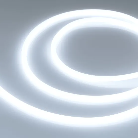 Фото #1 товара Светодиодная лента герметичная LUNA-X960-D8mm 24V White6000 (8 W/m, IP65, 360deg, 5m) (Arlight, CRI>90)