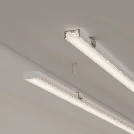 Фото #6 товара Профиль LINE-1708-2000 WHITE (Arlight, Алюминий)