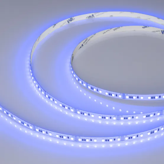 Фото #5 товара Светодиодная лента RT-A120-8mm 24V RGB (12 W/m, IP20, 2835, 5m) (Arlight, 5 лет)