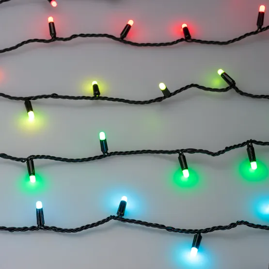 Фото #6 товара Светодиодная гирлянда ARD-STRING-CLASSIC-10000-BLACK-100LED-MILK-LIVE RGB-DMX (24V, 10W) (Ardecoled, IP65)