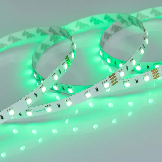 Фото #3 товара Светодиодная лента RT 2-5000 24V RGB 2x (5060, 300 LED, LUX) (Arlight, 14.4 Вт/м, IP20)