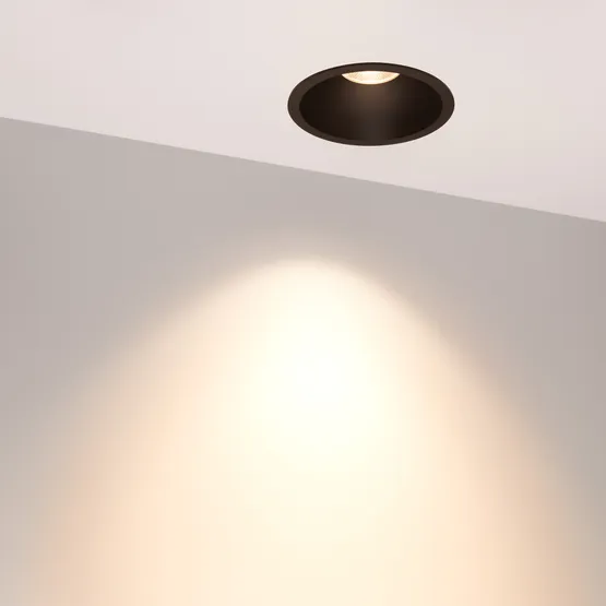 Фото #3 товара Светильник MS-HARBOR-R123-20W Warm3000 (BK, 50 deg, 230V) (Arlight, IP20 Металл, 5 лет)