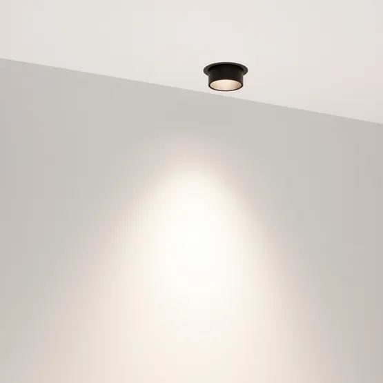 Фото #5 товара Светильник SP-NUANCE-TRIMLESS-PULL-R35-7W Day4000 (BK, 36 deg, 230V) (Arlight, IP40 Металл, 5 лет)