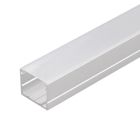 Фото #1 товара Профиль с экраном ARH-CH17-2000-ANOD (Arlight, Алюминий)