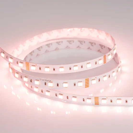 Фото #4 товара Светодиодная лента RT 2-5000 24V RGBW-MIX 12mm (5060-One, 60 LED/m, LUX) (Arlight, RGB-CCT, RGB-MIX, RGB-White MIX)