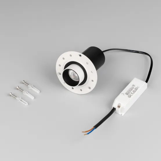 Фото #4 товара Светильник SP-NUANCE-TRIMLESS-PULL-R35-7W Day4000 (WH, 36 deg, 230V) (Arlight, IP40 Металл, 5 лет)