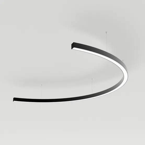 Фото товара Светильник SP-LINE-HANG-ARC-C3535-D1500-53W Day4000 (BLACK, 230V) (Arlight, Металл)