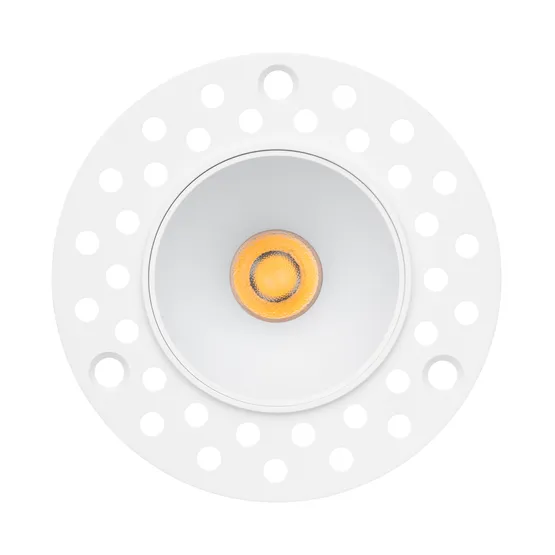Фото #3 товара Светильник MS-INVISIO-TRIMLESS-R55-15W Warm3000 (WH-WH, 36 deg, 230V) (Arlight, IP54 Металл, 5 лет)