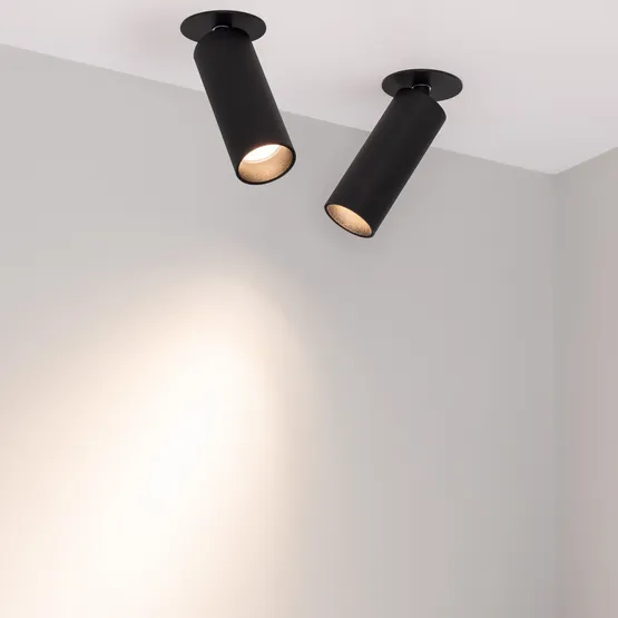 Фото #3 товара Светильник SP-NUANCE-BUILT-FLAP-R35-7W Warm3000 (BK, 36 deg, 230V) (Arlight, IP40 Металл, 5 лет)