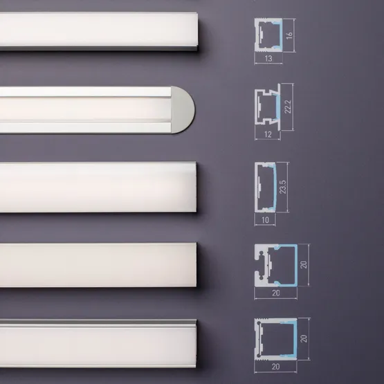 Фото #8 товара Стенд Ленты и Профиль RT-LUX-S1-1760x600mm (DB 3мм, пленка, подсветка) (Arlight, -)