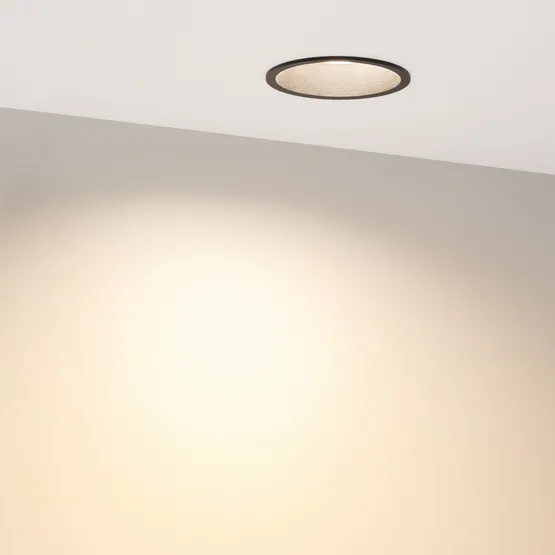 Фото #3 товара Светильник MS-BREEZE-BUILT-R82-9W Warm3000 (BK, 80 deg, 230V) (Arlight, IP20 Металл, 3 года)