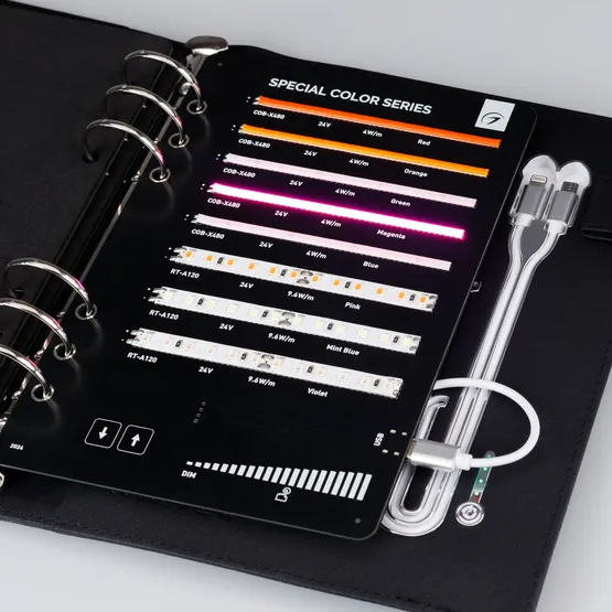 Фото #4 товара Демокейс Ленты светодиодные ARL-BOOK-M1-235х180mm (8000 mAh) (Arlight, -)